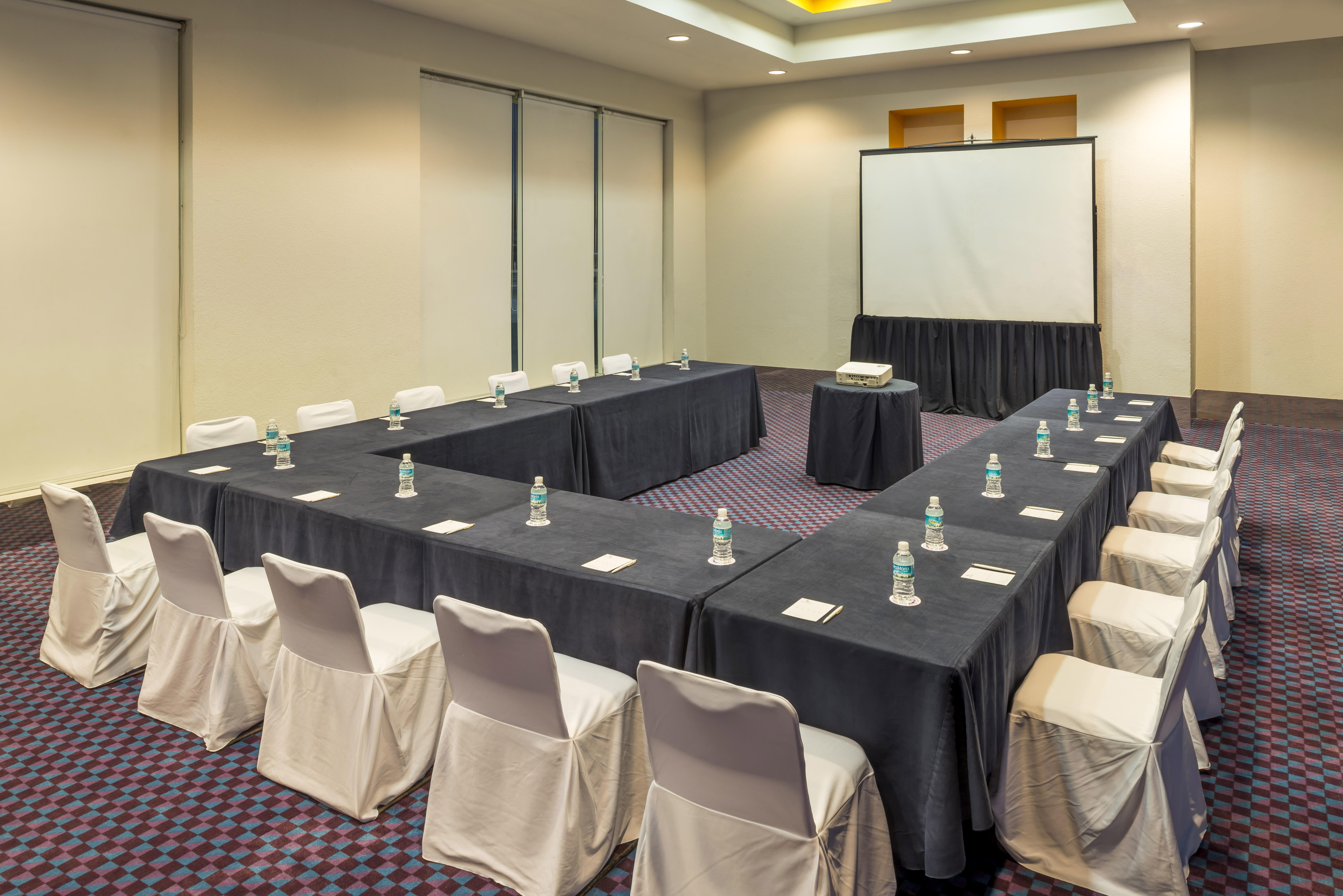 Camino Real 베라크루즈 외부 사진 A meeting room at a hotel