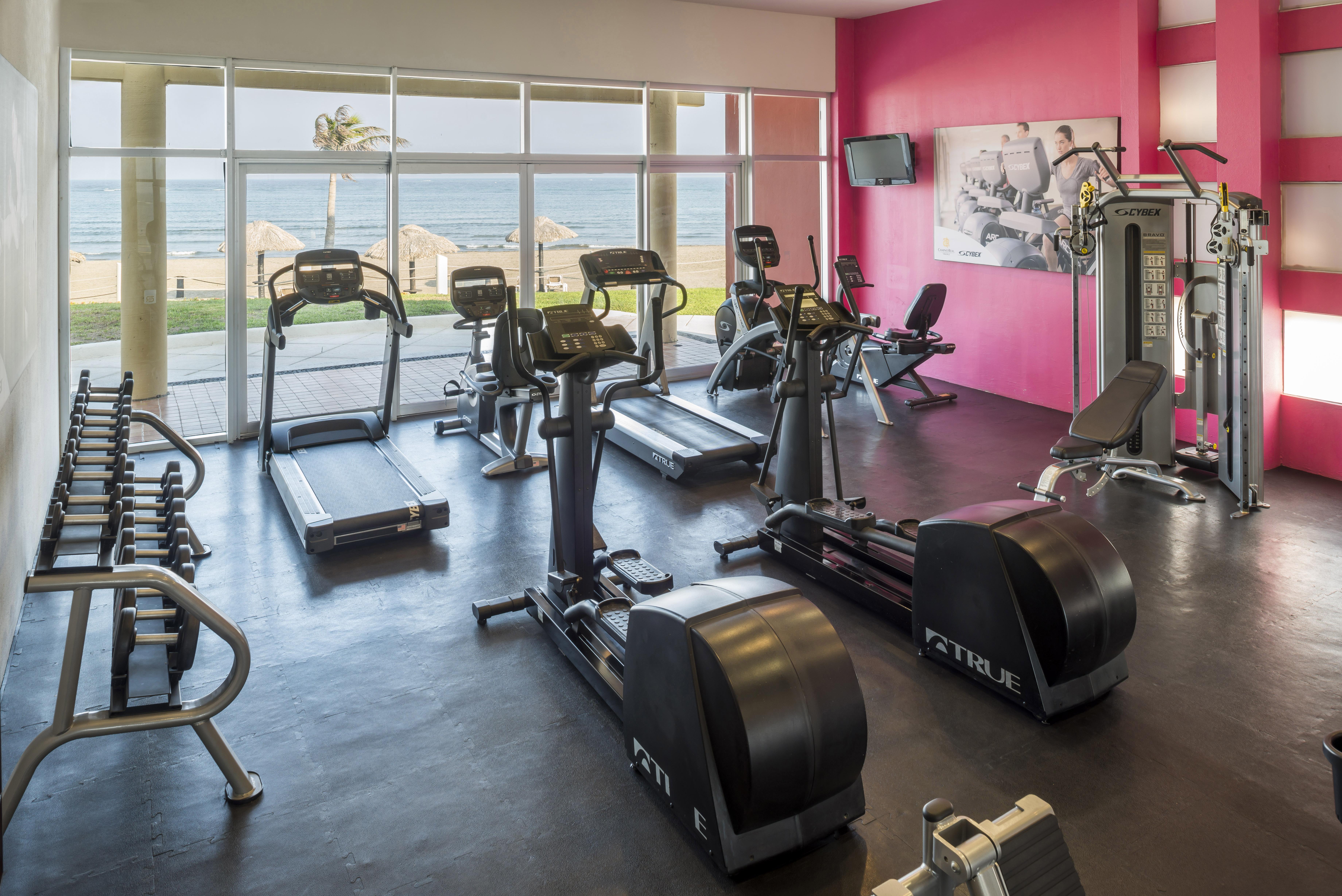 Camino Real 베라크루즈 외부 사진 The gym at the hotel