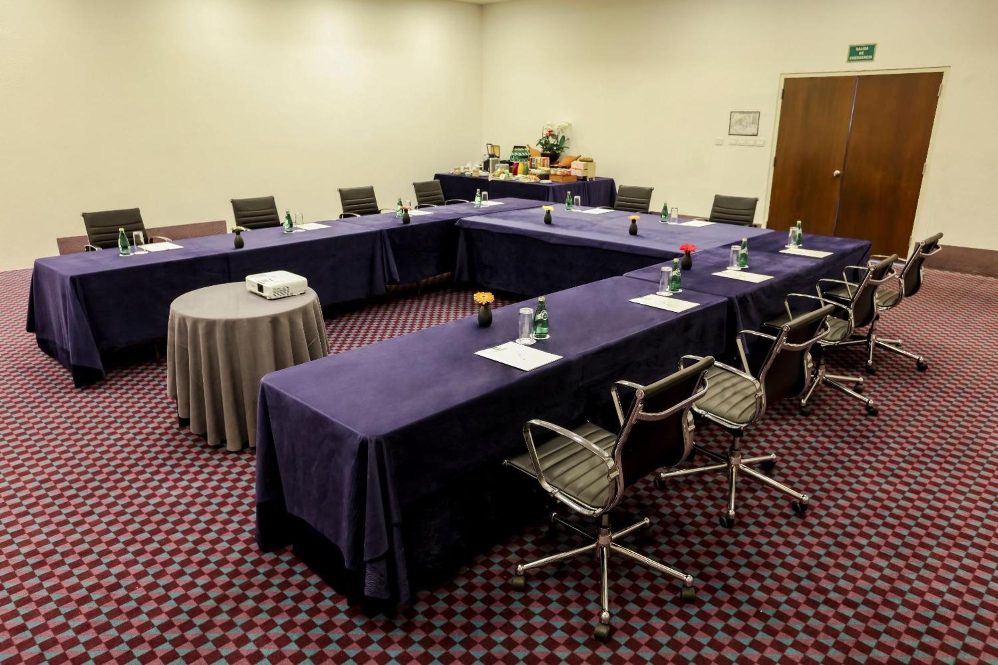 Camino Real 베라크루즈 외부 사진 A meeting room at the hotel
