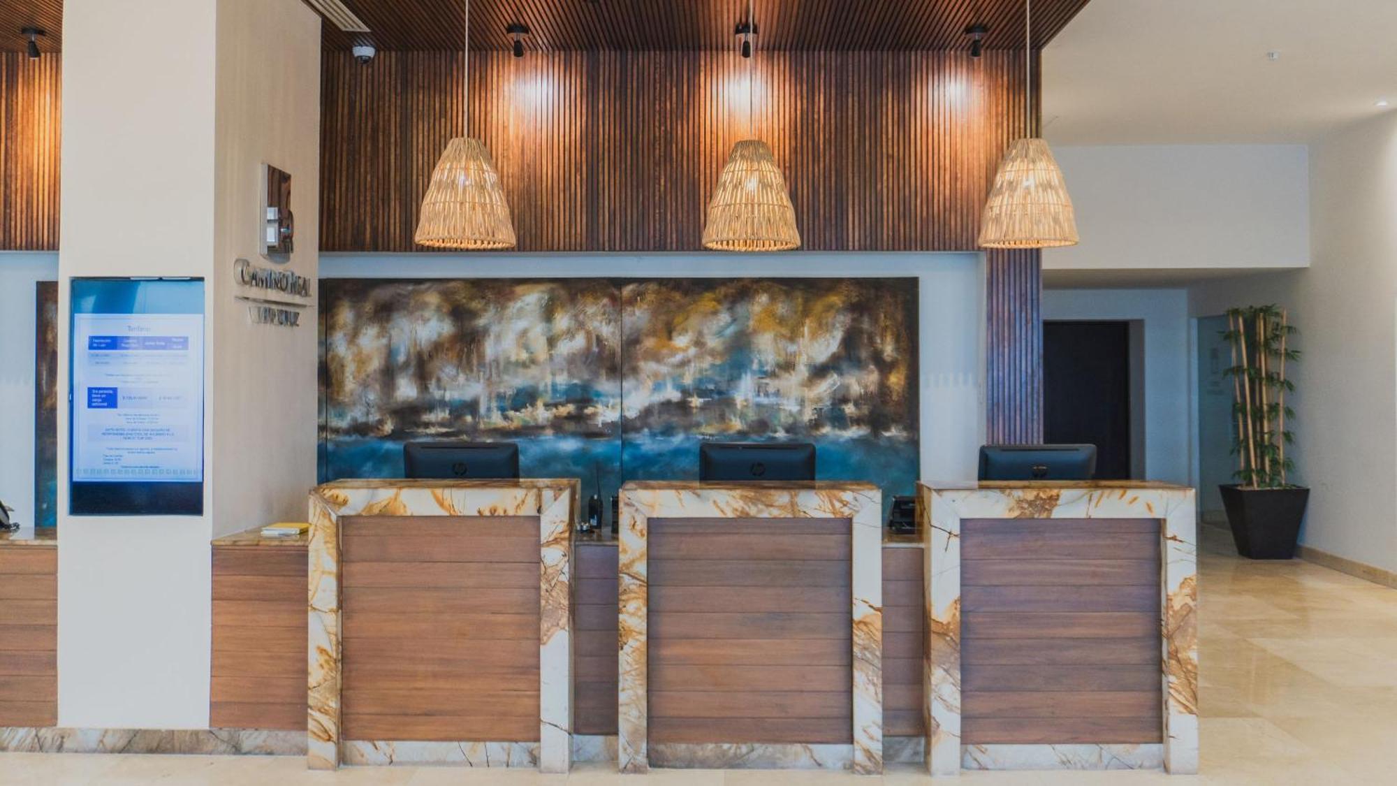 Camino Real 베라크루즈 외부 사진 The lobby of the hotel